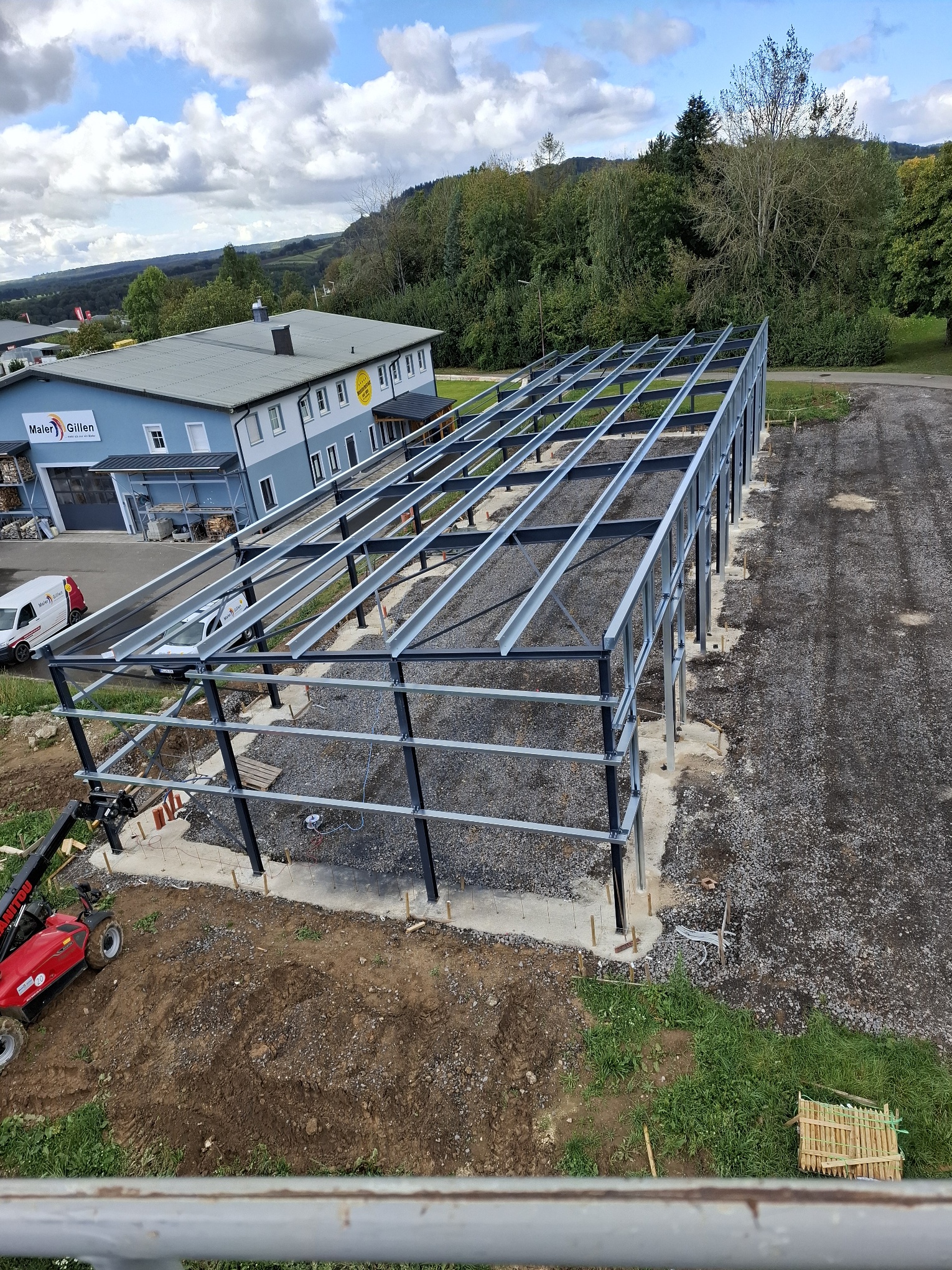 Staircases and canopies

